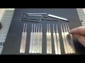 SouthOrd C2010 Slim Line Lock Pick Set