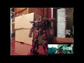 Transformers Stop Motion- DOTM Highway Chase + Sentinel Prime kills Ironhide [Edited Reupload]