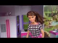 Barbie Doll Family Morning Routine Drive Thru Pretend Play