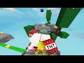 NEW Food Lucky Blocks.. is OP (Roblox Bedwars)