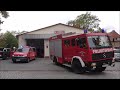 (Siren alarm and message receiver) Fullalarm fire brigade Elstal in Germany