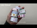 DIY washi tape No double-sided tape | How to make washi tape at home | Liam Channel