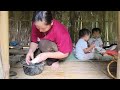 My father and I went to PICK UP BOTTLES to exchange rice for single mother LY TIEU HUONG