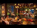 Cozy Coffee Shop Ambience & Relaxing Jazz Music ☕ Soft Piano Jazz Instrumental Music for Study, Work
