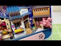 Summer fireworks and Japan night market | DIY Miniature Dollhouse Crafts | Relaxing Satisfying Video