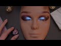 ASMR HUDA Glam Makeup on Mannequin (Whispered)