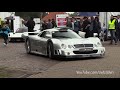 Mercedes-Benz CLK GTR - Start Up, SOUNDS & Driving On The Road