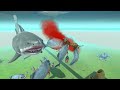 Hungry Megalodon Waits For Those Who Have Fallen Into Water in ARBS | Animal Revolt Battle Simulator