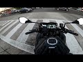 Supercharged Motorcycle vs LA Traffic
