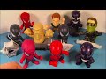 2007 SPIDER-MAN 3 SET OF 10 BURGER KING FAST FOOD COLLECTORS MOVIE FIGURES VIDEO REVIEW