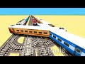 4 TRAINS CRAZY RUNNING ON MOST ROUNDED DOUBLE RAILROAD CIRCLE ▶️ Train Simulator 2024 | CarzyRails
