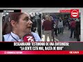 DESGARRADOR TESTIMONIO DE UNA ENFERMERA: “LA GENTE ESTÁ MAL, BASTA DE ODIO”