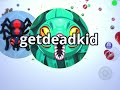 Agar.io Mobile - THIS TROLL ALWAYS WORKS -  ANGRY HACKERS LOSE