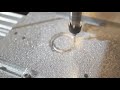 DIY CNC 切圓測試