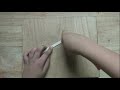 How to make butterfly knife with popsicles sticks||Popsicles sticks crafts||Sahabi's Creations.