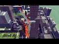 Flew Out Of The Storm - All Systems Failed! Airplane Crashes - Besiege plane crash