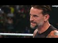 CM Punk habla despues de su derrota en Summerslam y Seth Rolllins y Drew McIntyre lo encaran en Raw