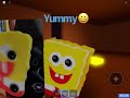 Buying a spongebob popsicle in roblox!