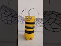 Cute Honey bee inspired Recycled Sprite Bottle Planter pot wall hanging easy home garden diy ideas