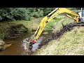 Beaver Dam Removal With Excavator No.81 - Second Camera