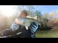 Lake Hartwell February Kayak Bass Fishing - Stephens County Recreation Area - Early Spring Prespawn