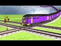 踏切に立ってはいけません【電車】あぶない電車 空中 6 TRAIN Crossing Skibidi Toilet🚦 Fumikiri 3D Railroad Crossing Animation