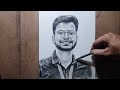 Portrait Using Pencil Sketch (NEW)| Pencil Se Human Face Kaise Banaye Step By Step 😊 #New