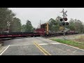 Train goes into emergency with a broken coupler CSX M401