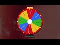 this RANDOM WHEEL chooses my MOVESET in The Strongest Battlegrounds