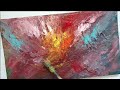 Mastering Texture Art: Stunning Abstract with Splash Technique