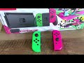 Unboxing | Splatoon 2 Nintendo Switch Bundle (Neon Green & Pink)