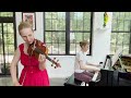 The Lark Ascending by Ralph Vaughan Williams with Helena Baillie, Violin and Martina Baillie, Piano