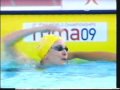 Fina09 Guehrer wins womens 50m fly final