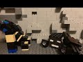 Lego Minecraft animation warden vs wither (with music)