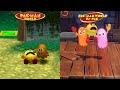 Pac-Man World Re-Pac - Animation Comparison (Original vs Remake) - Side by Side