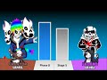 Hope!Sans VS Endless Breath!Sans Power Levels