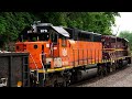 SD38 duo on the Bessemer! B&LE 878 and 862 (DMIR paint) lead the local in North Bessemer yard