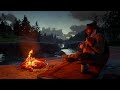 Quiet River | Relaxing Red Dead Redemption 2 Inspired Ambience | Ambient Acoustic Guitar Music