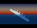 Sinking Multiple Ships 2 (Timelapse)