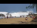 Massive Wave at Playa Puerto Nuevo in Vega Baja, Puerto Rico