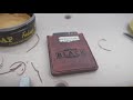 WOODWORKER MAKES MINIMALIST LEATHER WALLET | ASMR