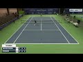 Amazing match point by Dominic Stricker (future tennis star)