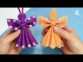 DIY - 4 Christmas Ornaments Decoration Ideas | Christmas Tree Decorations  from Glitter Foam #17