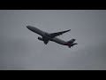 8K | 1 HOUR of WET WEATHER planespotting at Frankfurt Airport [ FRA/EDDF]