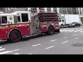 New York FDNY Fire truck Responding