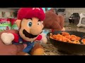 Super Mario Spaghetti and meatballs commercial