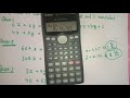 How To Solve Equations With 2 & 3. Variables From Scientific Calculator | Scientific Calculator|
