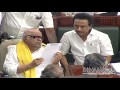Jayalalitha welcomes Karunanidhi and M.K Stalin in Assembly  - Dinamalar May 25th 2016