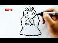 How to draw heart ❤️ step by step  very easy drawing for kids. drawing for beginners.
