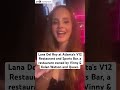 Lana Del Rey with Quavo at Atlanta’s V12 Restaurant & Sports Bar 🔥 #shorts | Culture News